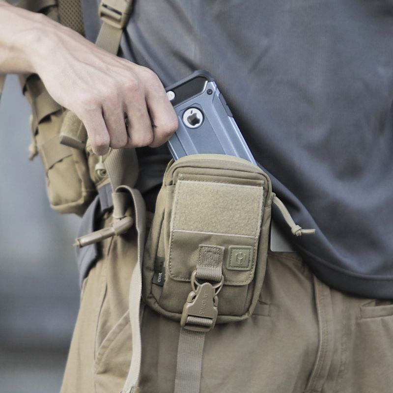 Original MOLAY Waist Pocket Coyote Brown Military tactical army TNI tempat hp