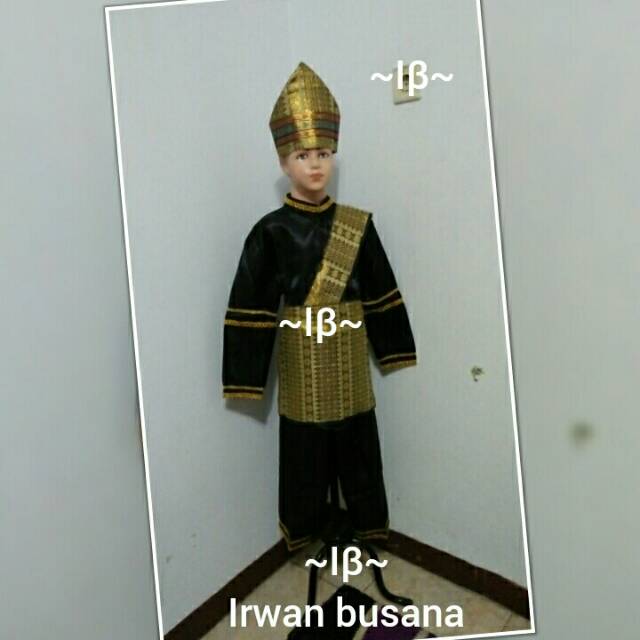 Pakaian adat // baju adat batak anak