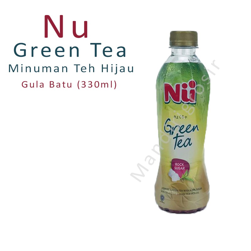 * MINUMAN NU GREEN TEA 330ML 3 VARIAN RASA