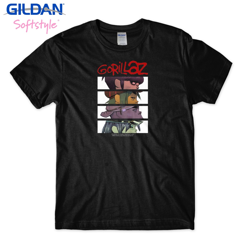 Kaos Band Bootleg GILDAN Gorilaz