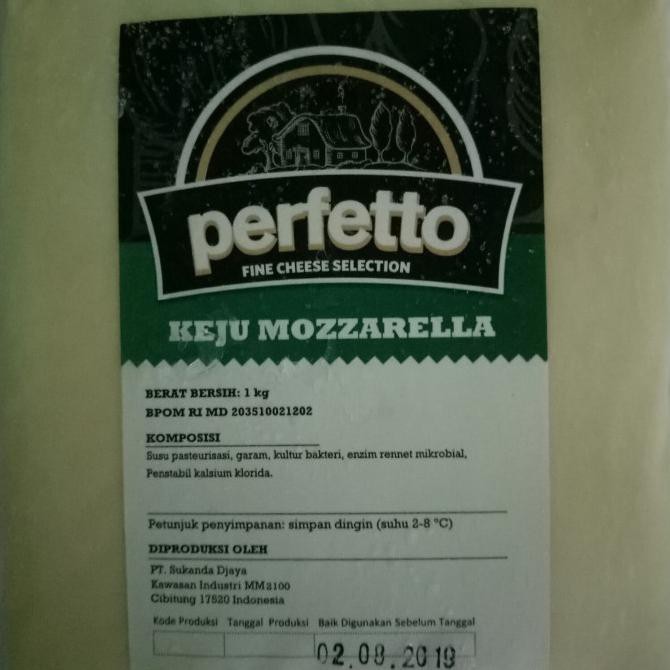 

keju mozarela perfecto