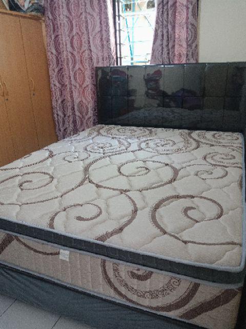 Spring Bed Romance Feelings Plush Top 180 X 200 Hb R Omeo Full Set