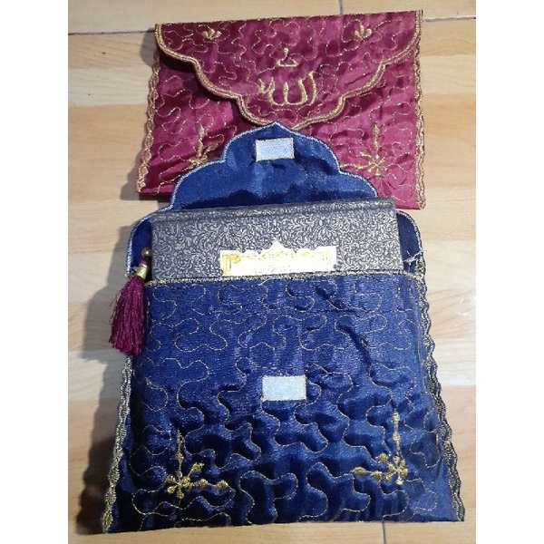 

Dompet /Sampul cover Yassin Dan pouch Yassin Bordir Manual Cantik