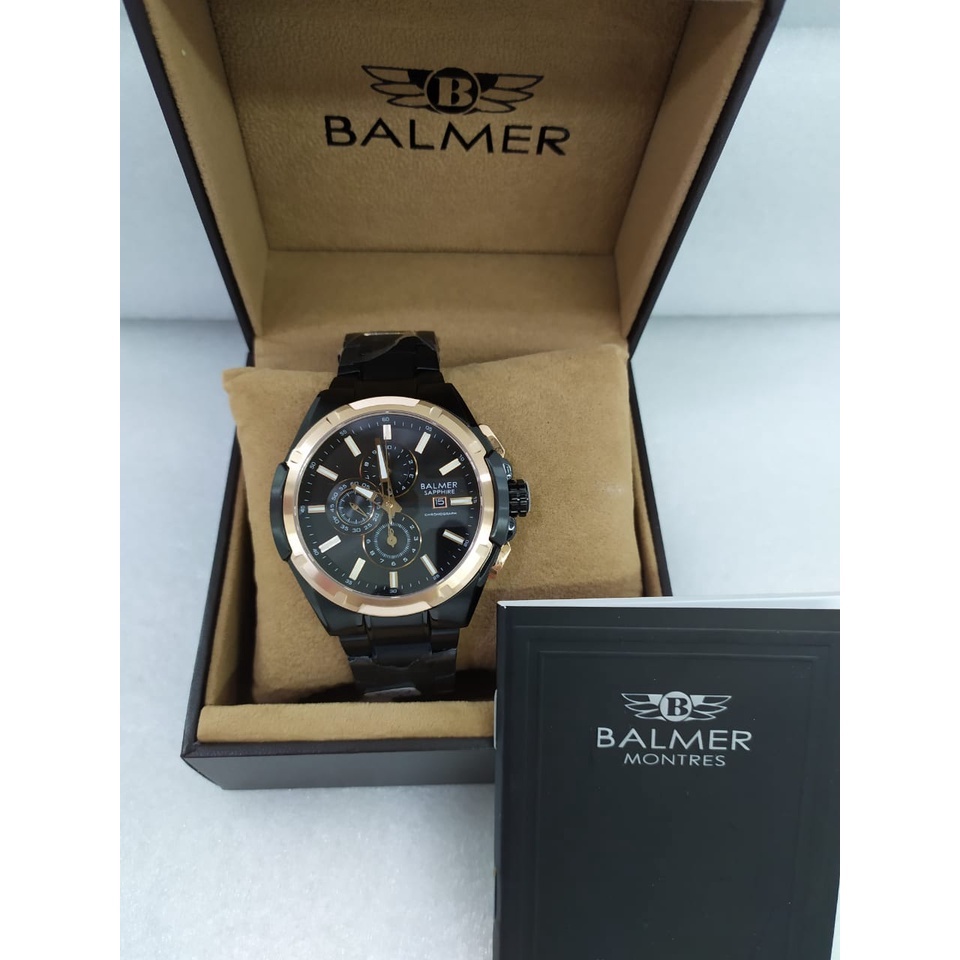 JAM TANGAN PRIA BALMER 8159-SAPHIRE GLASS ORIGINAL GARANSI RESMI