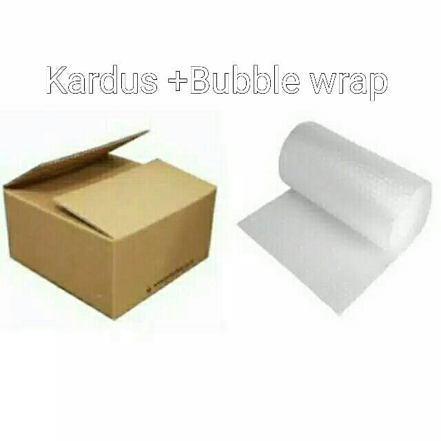 

Packing tambahan kardus +Bubble wrap