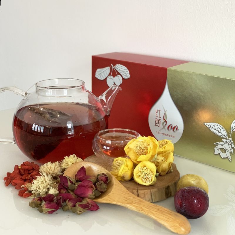 

Teh bunga camelia Cherry Plum Golden Camellia tea teh kesehatan & kecantikan dalam kotak cantik