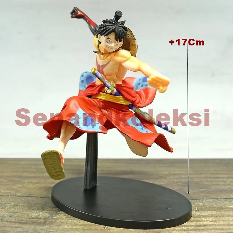 Action Figure Luffy One Piece Wano Gomu Pistol