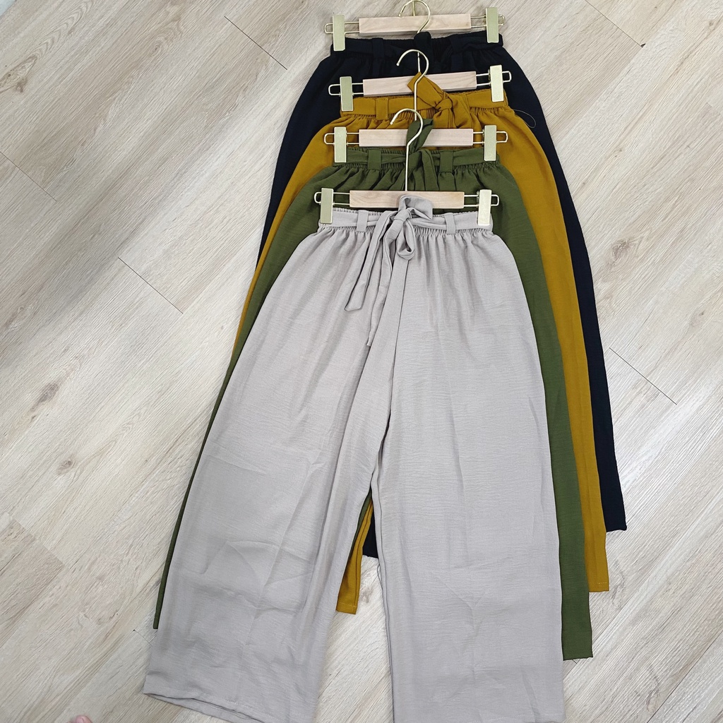 SOPHIA KULOT KRINKLE PANTS CELANA KANTOR DAILY PREMIUM B548