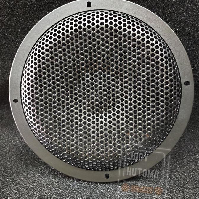 Grill Ram Speaker Besi 10 Inch Subwoofer Tutup Speaker 10" Besi Bulat