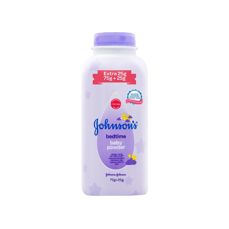 BEDAK JOHNSONS BABY POWDER BEDTIME EXTRA 75+25G JJAI10