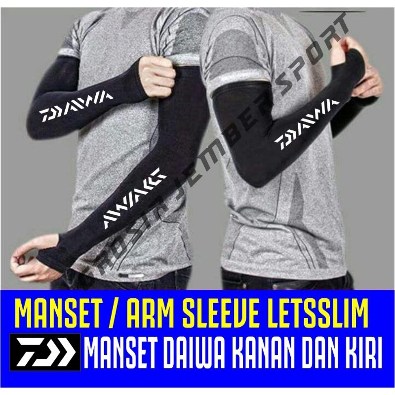 ⭐⭐⭐⭐⭐Arm sleeve mancing fishing arm sleeve UV protection dekker lengan sepeda sarung tangan mancing