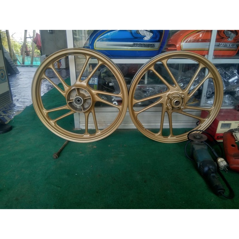 Velg racing cs1 honda cs one set depan belakang
