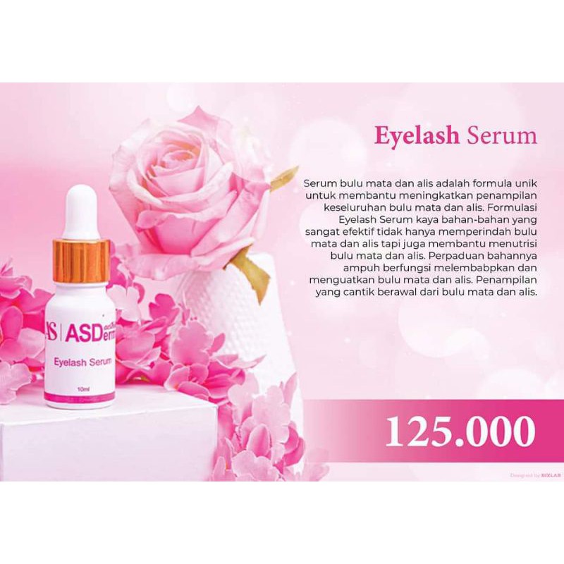 Eyelash serum ASDerma aesthetic