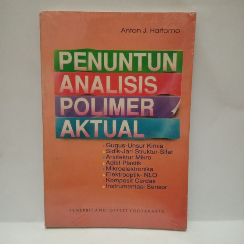 Buku penuntut analisis polimer aktual
