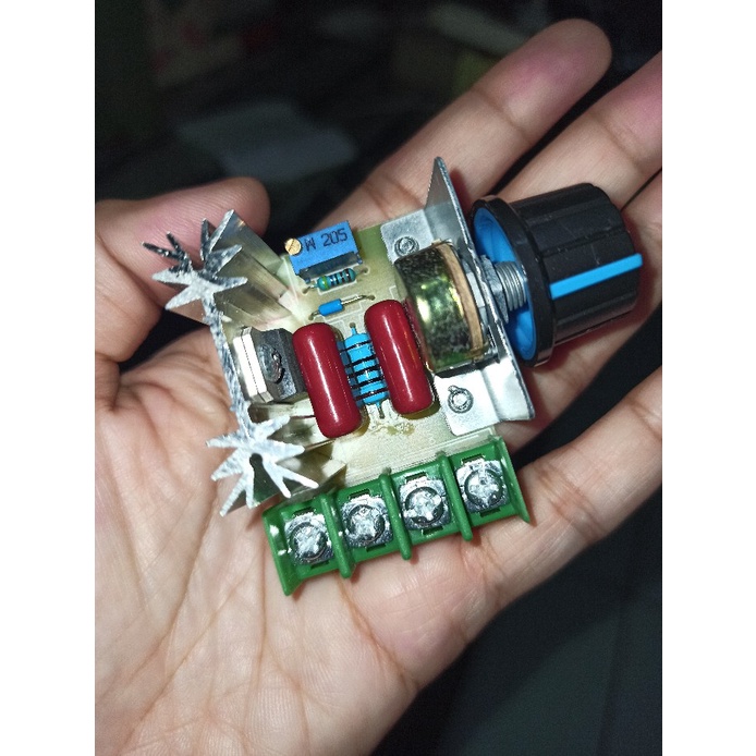 [BISA COD] Dimmer AC 2000w speed controller 220v 2000 watt AC PWM regulator TERLARIS