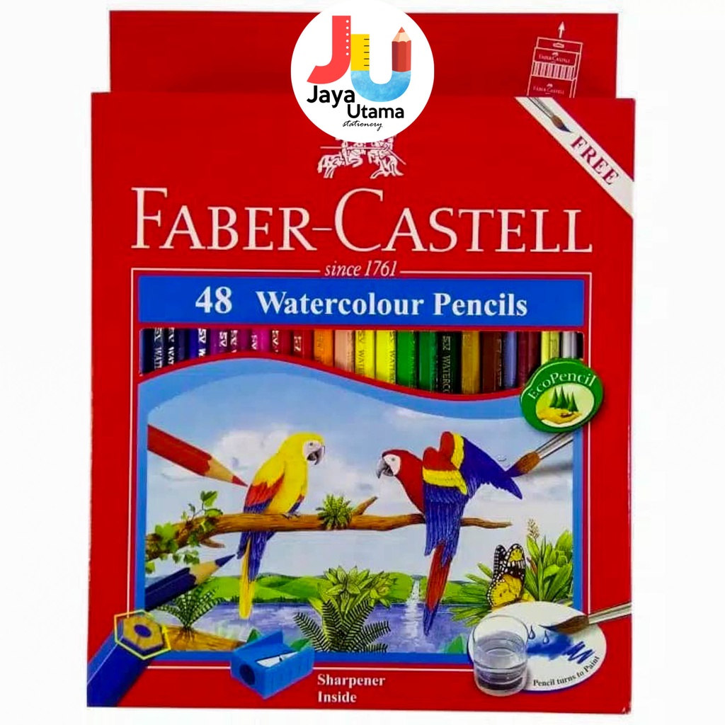 

Faber-Castell Pensil Warna Water Colour 48 Warna