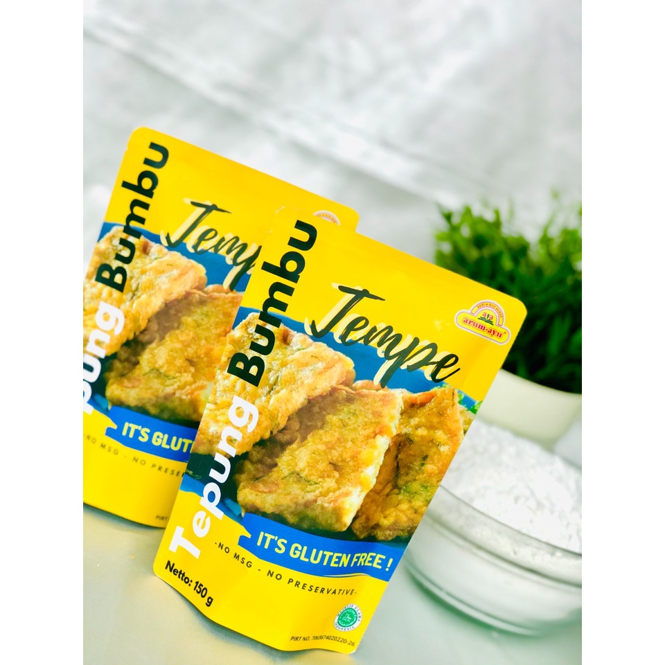 ARUM AYU TEPUNG BUMBU 150GR GLUTEN FREE | TEPUNG SEHAT AYAM TEMPE BAKWAN PISANG