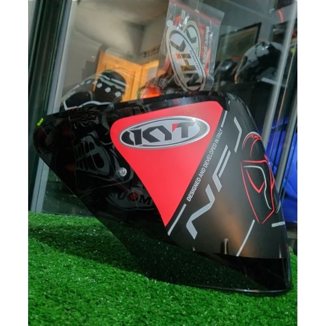 visor dark smoke  clear kyt nfj kyt nfj