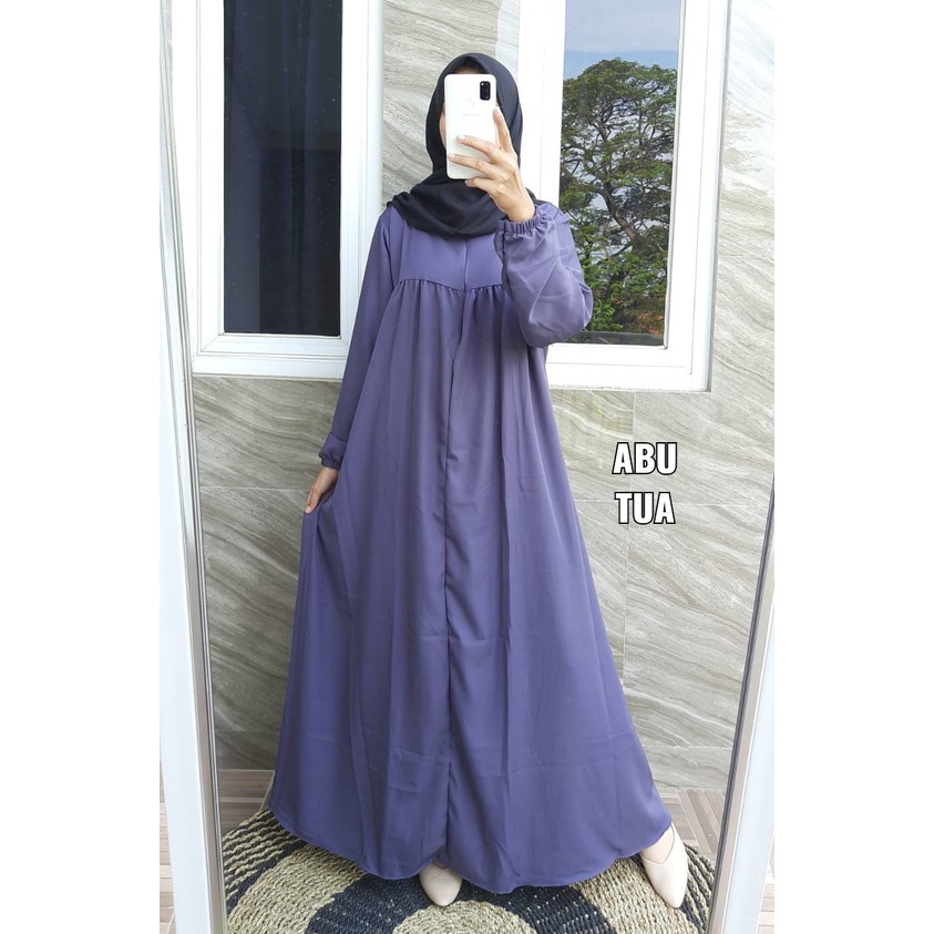 Gamis Shakila Exclusive/ Gamis Polos Shakila Babydoll