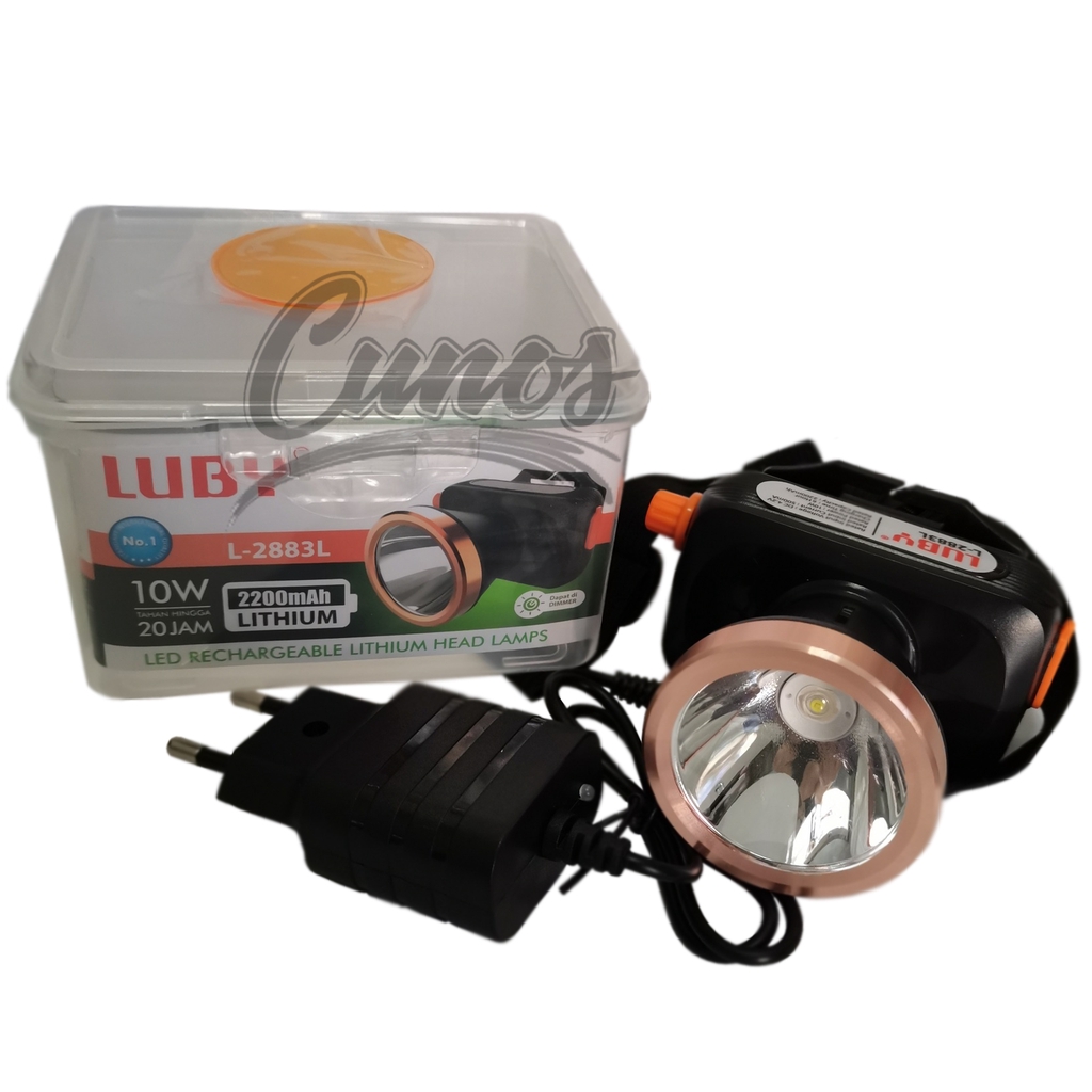 Senter Kepala Lampu Tahan Lama Ringan Otomatis Import Besar Y4O3 Led Headlamp Terlaris Super Terang 