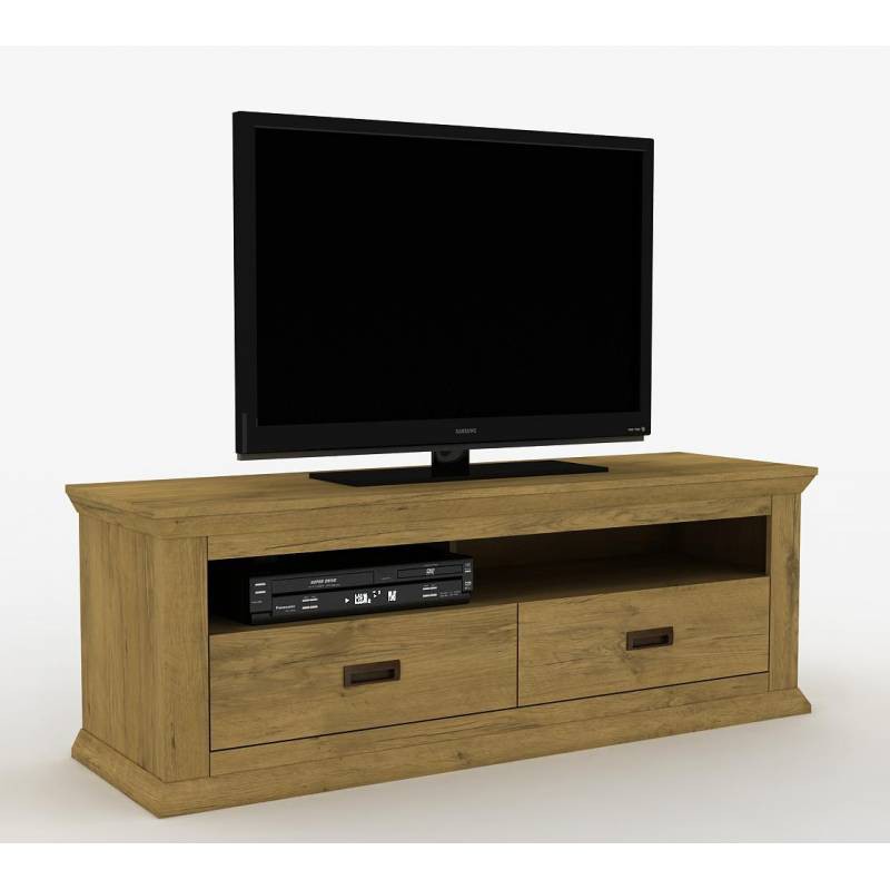

JYSK Meja TV Murah TV Bench Corner Clifton 140X44X50CM Rustic Oak