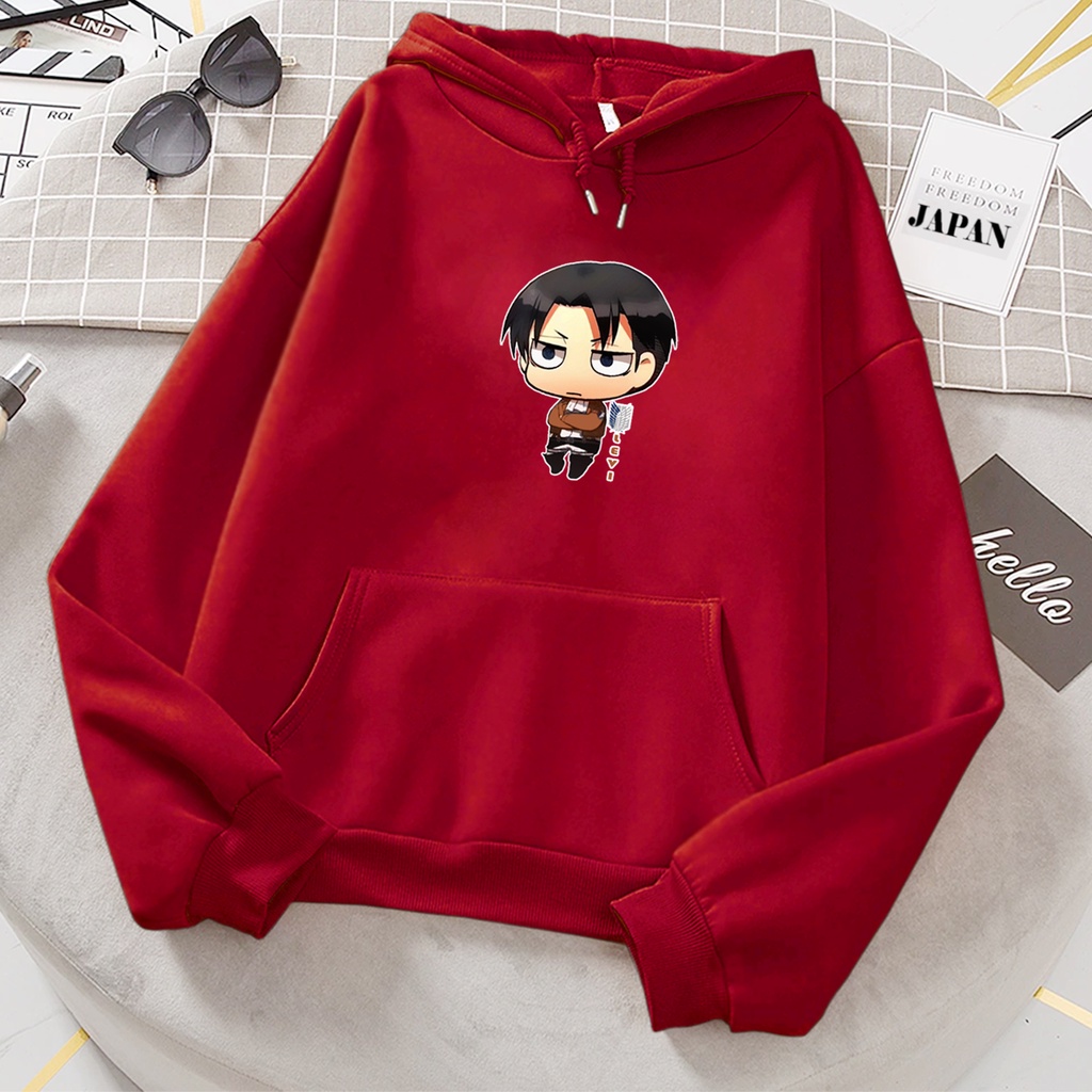 Sweater hoodie anak AOT LEVY sweter anak cowok cewek murah