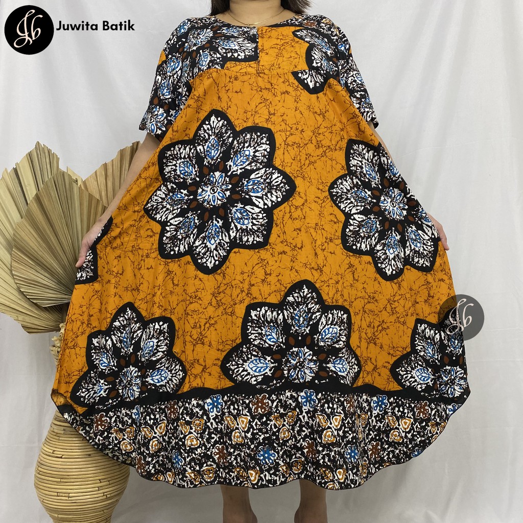 Juwita Batik - Daster Payung Jumbo LD 130 3XL Busui Daster Kekinian Super Jumbo Murah Terbaru