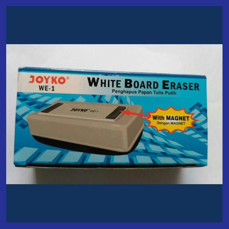 

PENGHAPUS PAPAN TULIS - WHITE BOARD ERASER JOYKO WE1 ( DENGAN MAGNET )