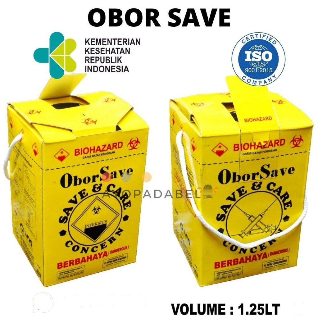 Jual Safety Box Medis Biohazard Ijin Edar Kemenkes RI dan ISO