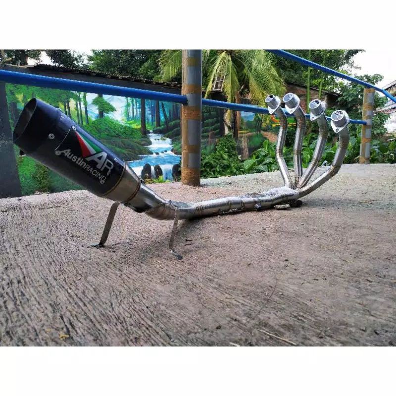 KNALPOT AUSTIN ZX25R FULSYSTEM