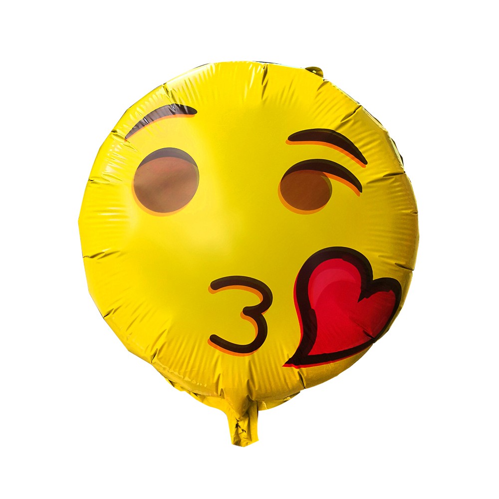 Balon Foil Karakter EMOTICON - Balon Ulang Tahun