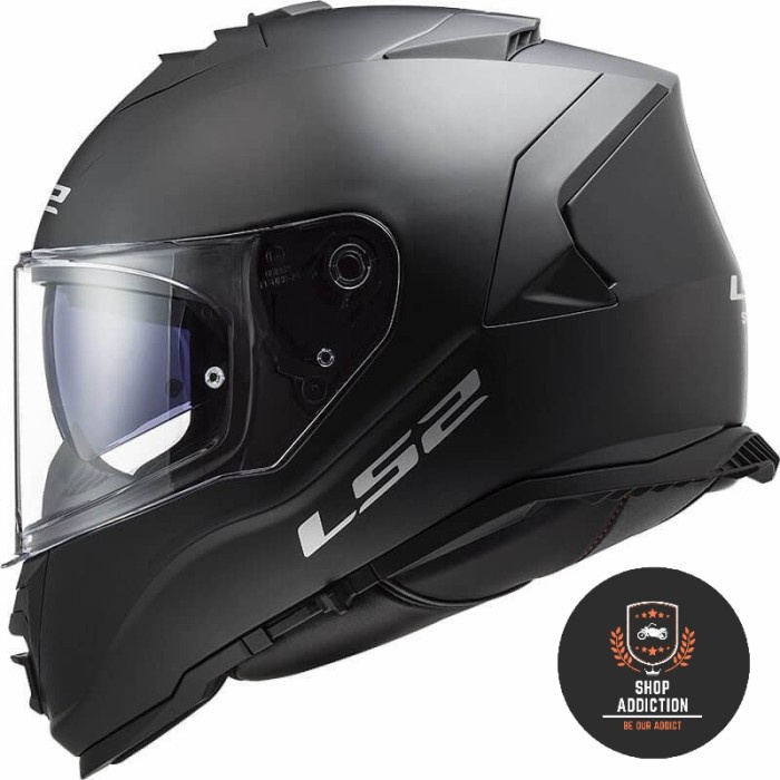 LS2 FF800 SOLID STROM BLACK MATT | FULLFACE HELM | ORIGINAL LS2 | SNI