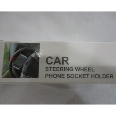 Hoder HP Car Steering Wheel/Dudukan HP Stir Mobil/Holder HP Universal***Mantap