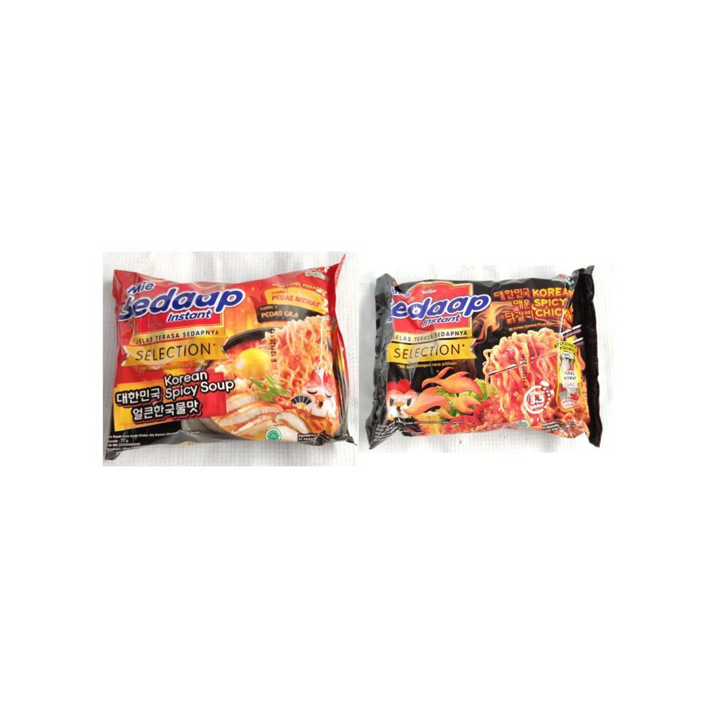 

SEDAAP MIE SELECTION KOREAN SPICY CHICKEN/SOUP (5 PCS)