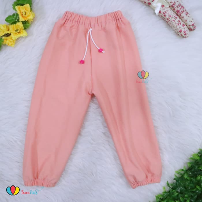 Grosir Jogger Polos Molly Uk. 3-4 th u002F Celana Panjang Balita Jogger Polos
