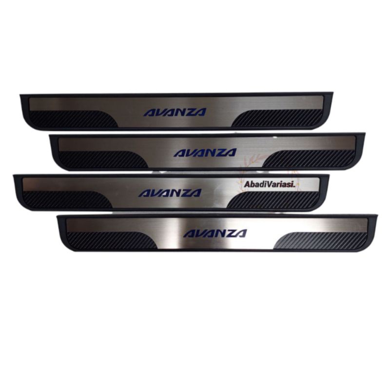 Sillplate Sill Plate Samping Mobil Avanza 2022 Kombinasi Carbon