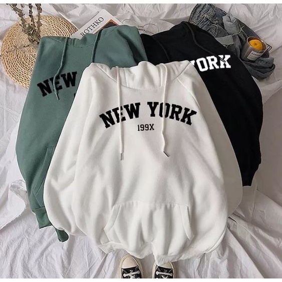 MYSTIQUE.ID-HOODIE NEW YORK LUCU DAN AESTHETIC