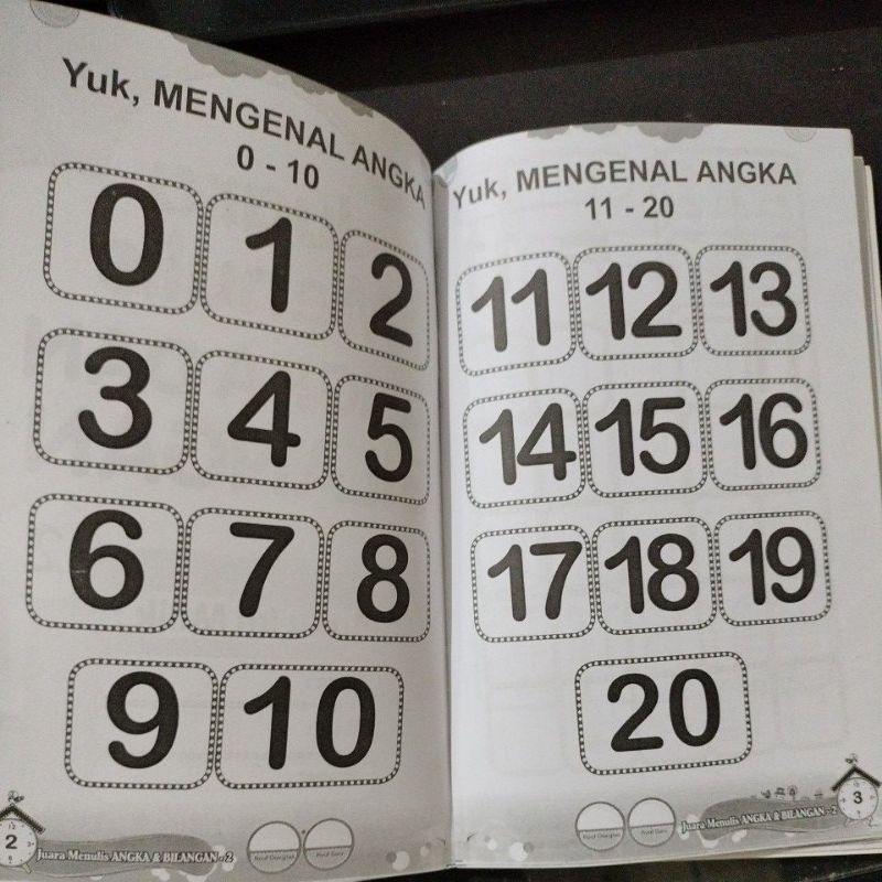 buku juara menulis angka dan bilangan 32 halaman (15x24cm)