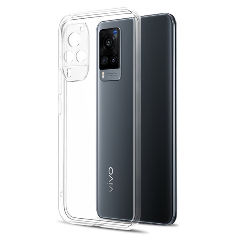 Case Vivo X60 5G (Non Pro) Clear Case Tebal 2MM Transparant TPU Premium Softcase