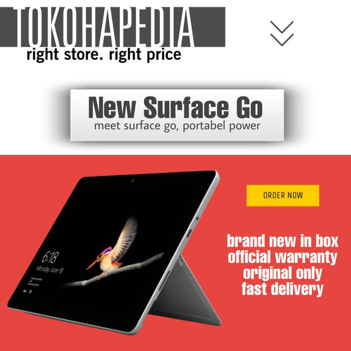 Microsoft Surface Go PRO 10" 4GB 64GB Windows 10