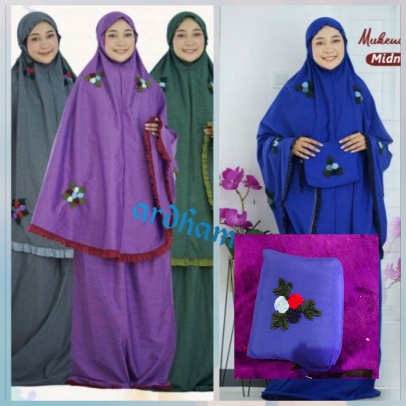 MUKENA SAFAR JUMBO TASLAN BY RAHNI