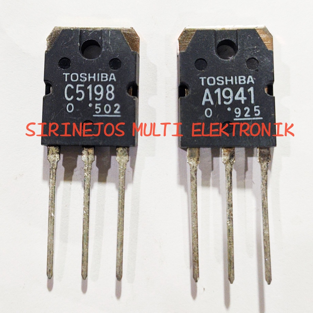 TRANSISTOR TOSHIBA C5198 A1941 ORIGINAL