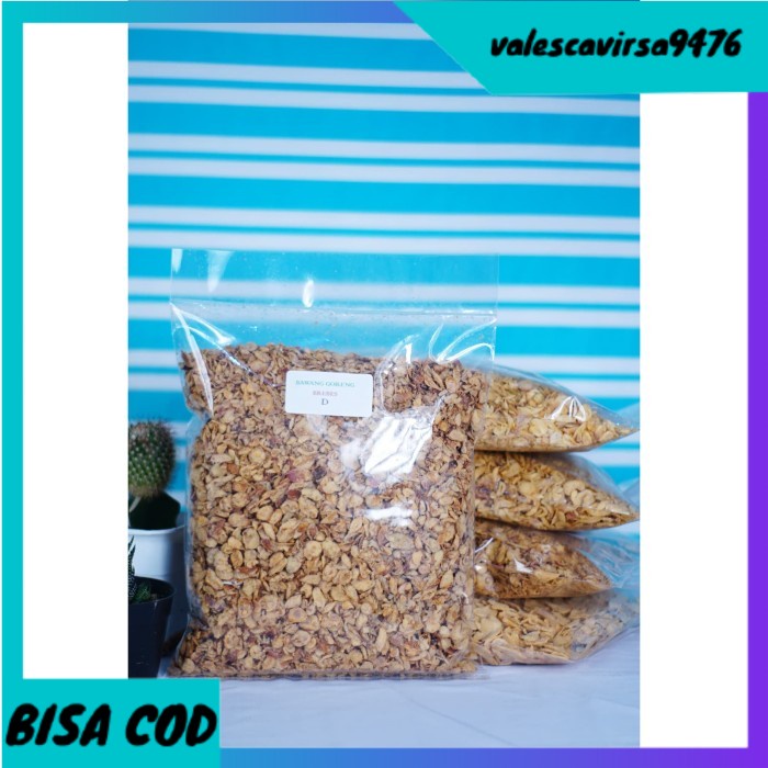 

⭐BISA COD⭐ 1Kg Bawang Merah Goreng Brebes Kiloan GRADE D