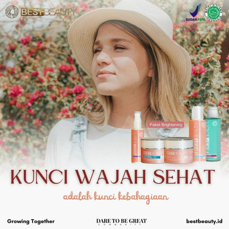 Paket Brightening Best Beauty / Ultimate Best Beauty / Acne Best Beauty / Skincare BPOM Original