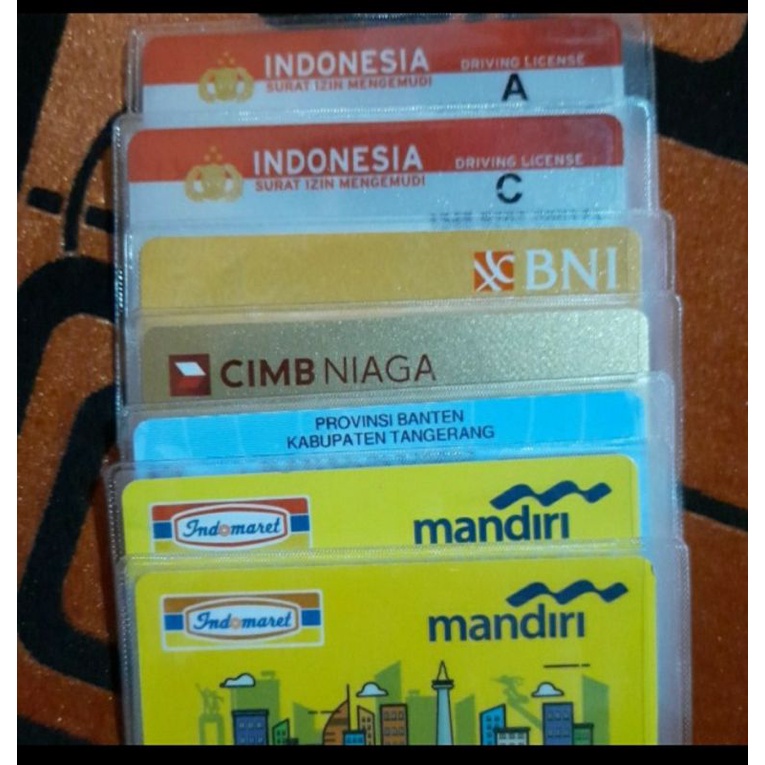 

Plastik KTP / ATM / KARTU