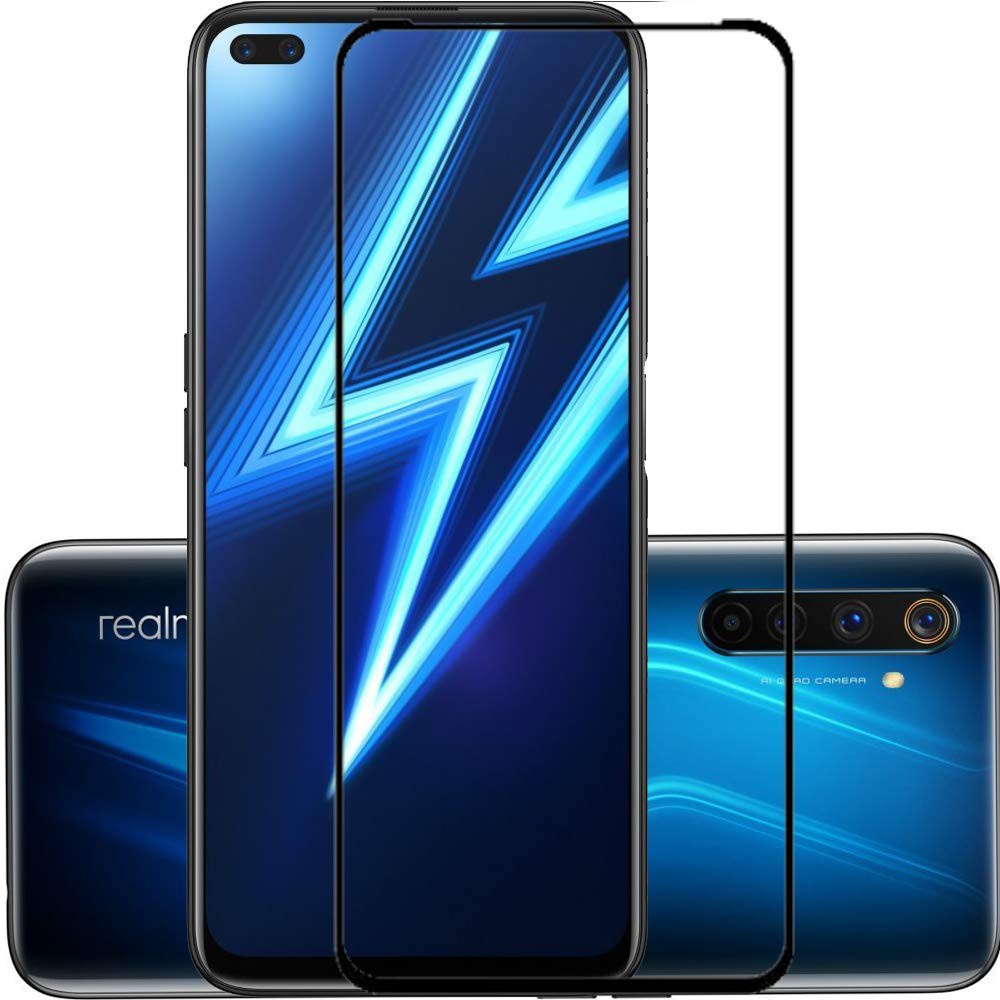 TEMPERED GLASS FULL LEM 9D REALME 6 PRO NEW 2020