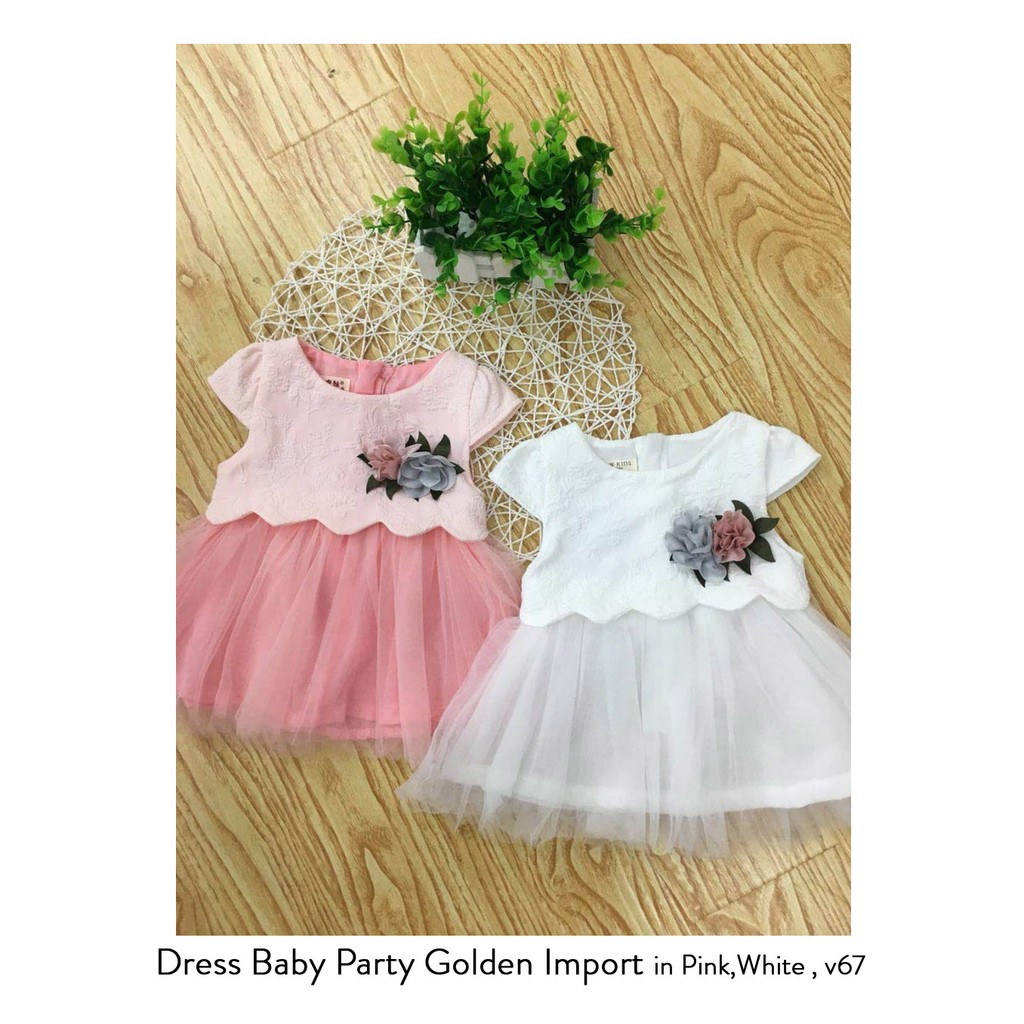 Cod Baju Bayi Perempuan Realpicture Bahan Berkualitas Import Dress