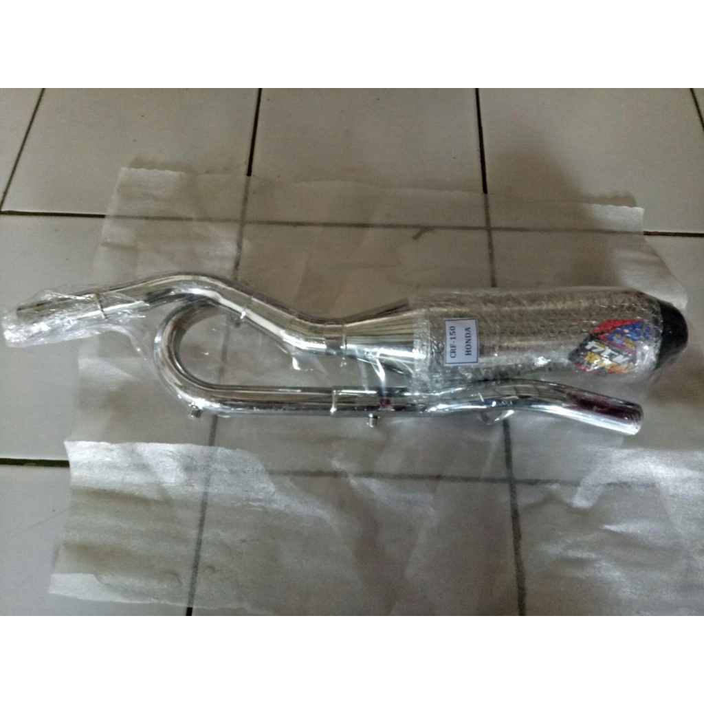 Knalpot racing honda CRF 150 suara oke