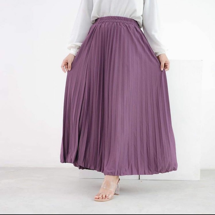 RX FASHION - ROK PLISKET / ROK WANITA