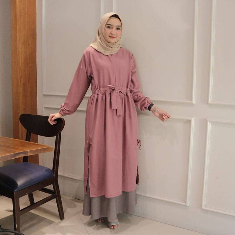 BELLA MAXY DRESS MUSLIM l baju wanita l baju gamis l dress l gamis l  baju gamis l fashion wanita